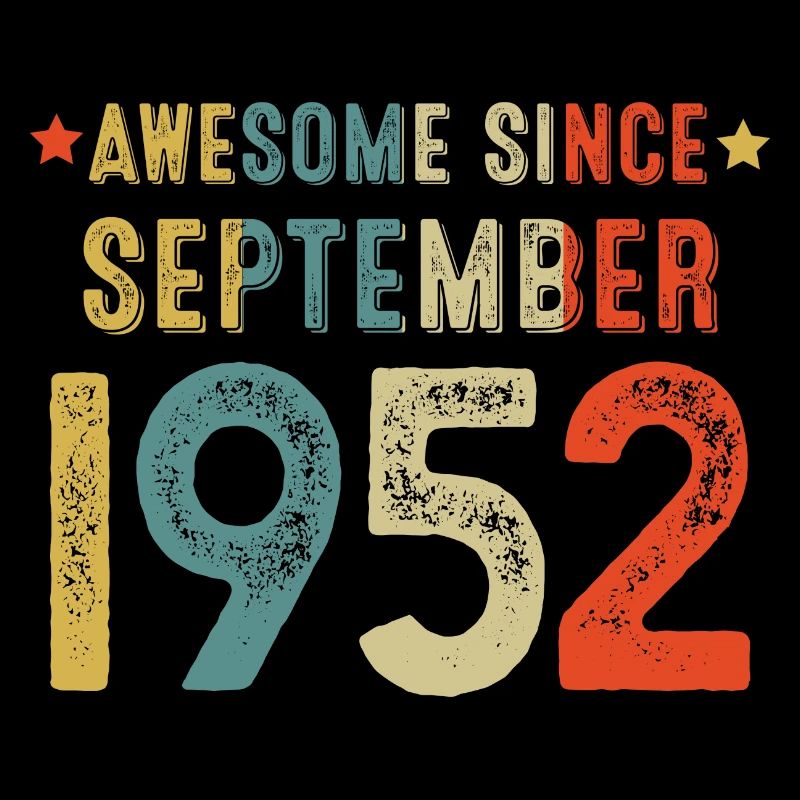 Septembre 1952 - Cadeau du 70e anniversaire. Génial.