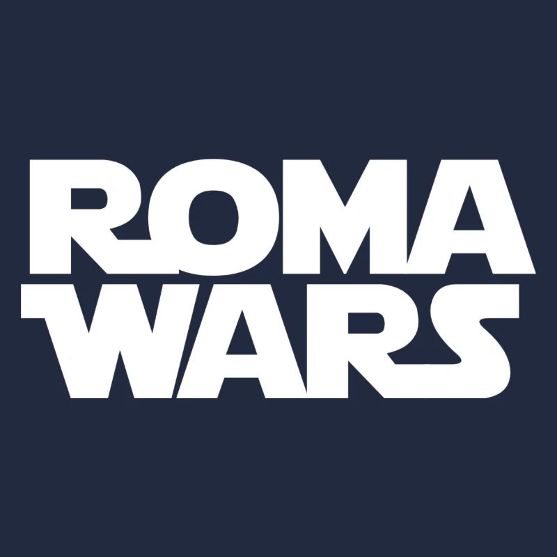Roma Wars SW design lettres blanches