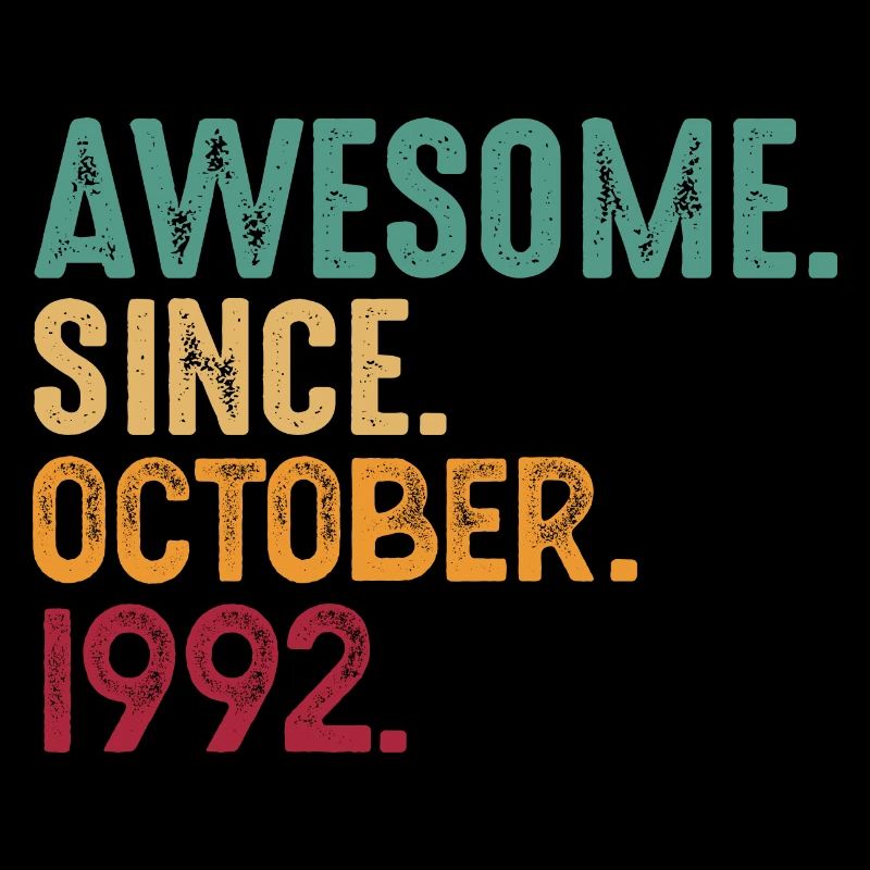 Octobre 1992 - Cadeau du 30e anniversaire. Légende.
