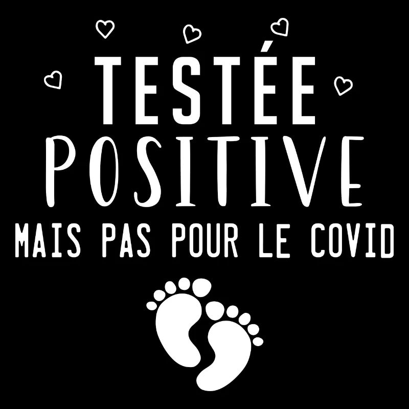 Testée positive - humour annonce grossesse