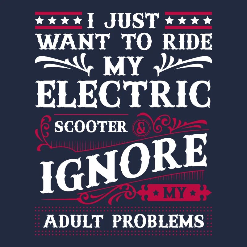 Rollerfahrer Elektrisch E-Roller Ladestation