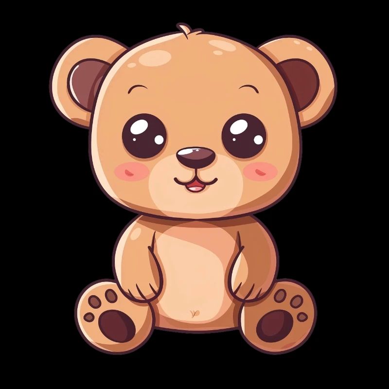 Ours de dessin animé mignon pour les enfants