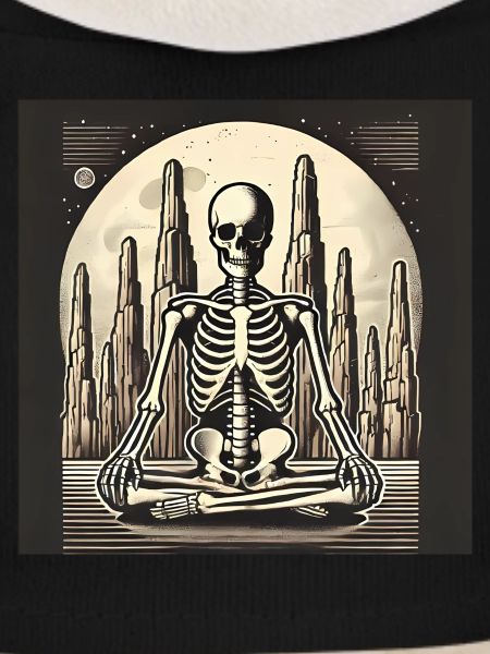 Skeleton in Solitude Illustration
