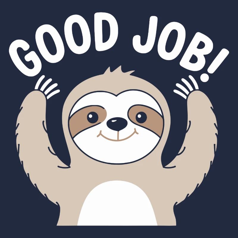 Sloth Good Job Cheer