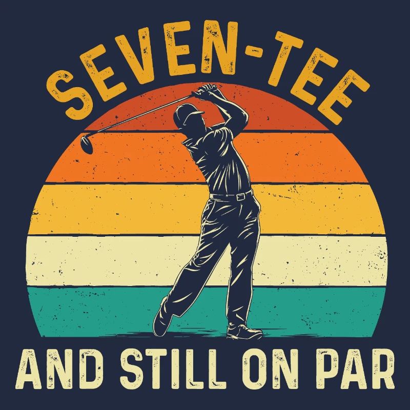 Sieben Abschlag immer noch auf Par 70. Golf-Geburtstag