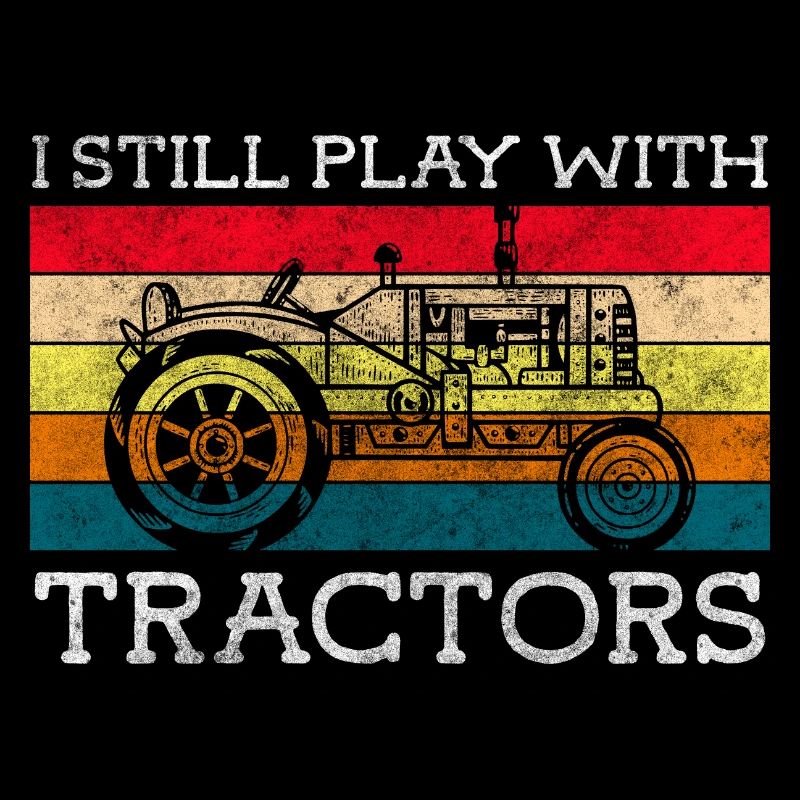 Traktor Arbeit Natur Ernte