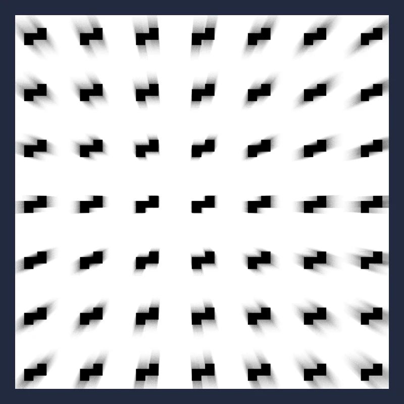 Black and White Grid Storm