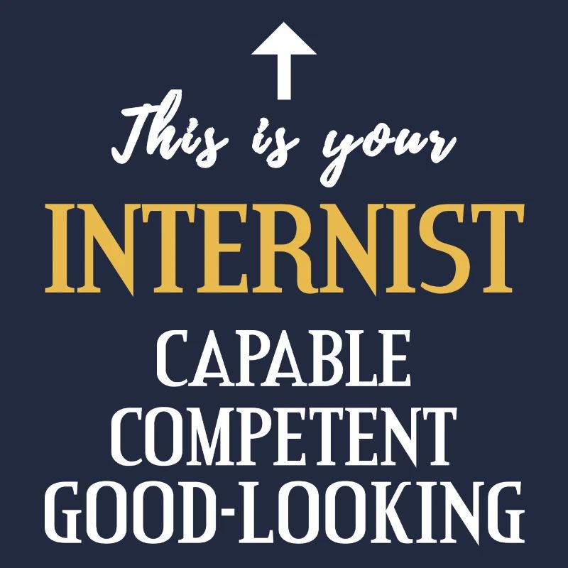 Physician internist competent handsome gift