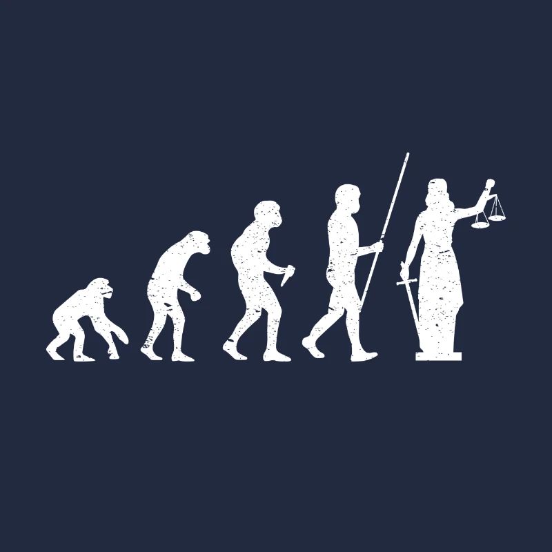 Juriste Jurist Law Justitia Évolution
