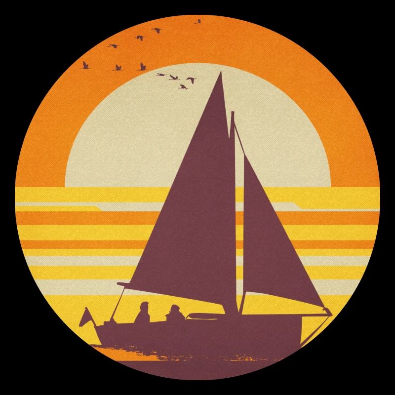 Sailing Yacht - Retro