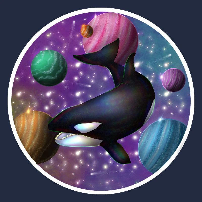 orque dans l’espace