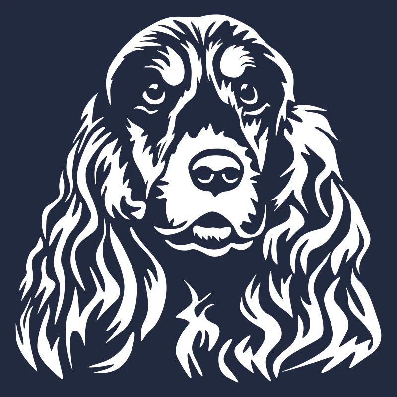 Cocker Spaniel Tête « Black Edition »