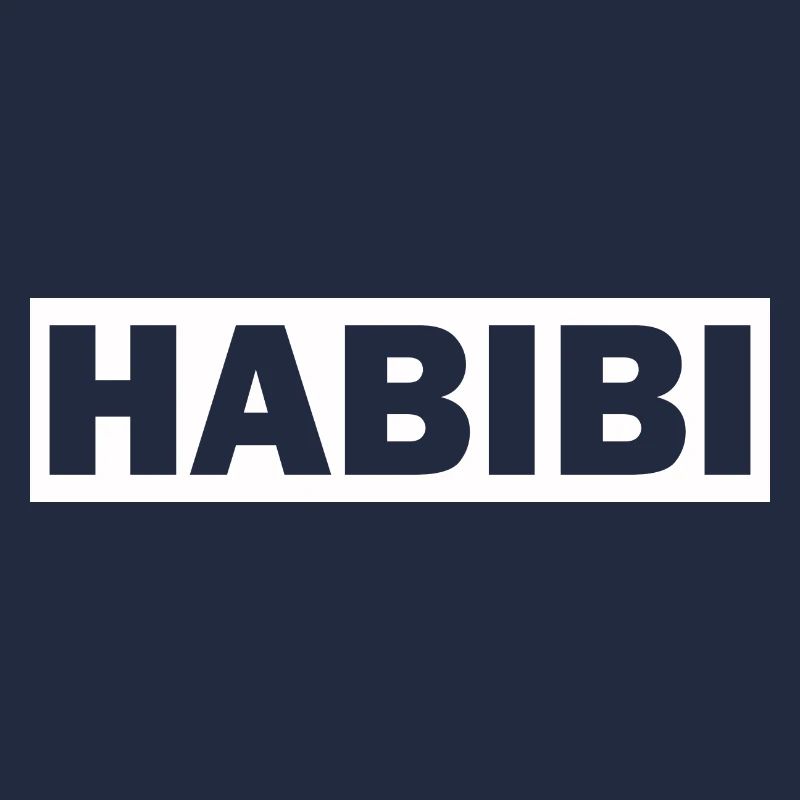 Habibi Arabisch Liebste Arab Islam Muslim Geschenk