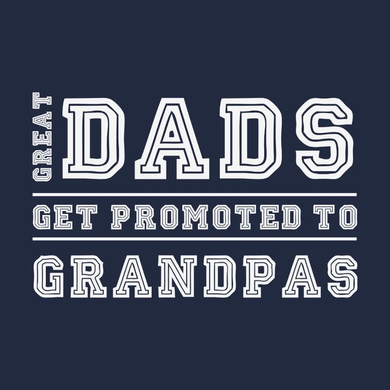 Große Väter werden zu Opas befördert