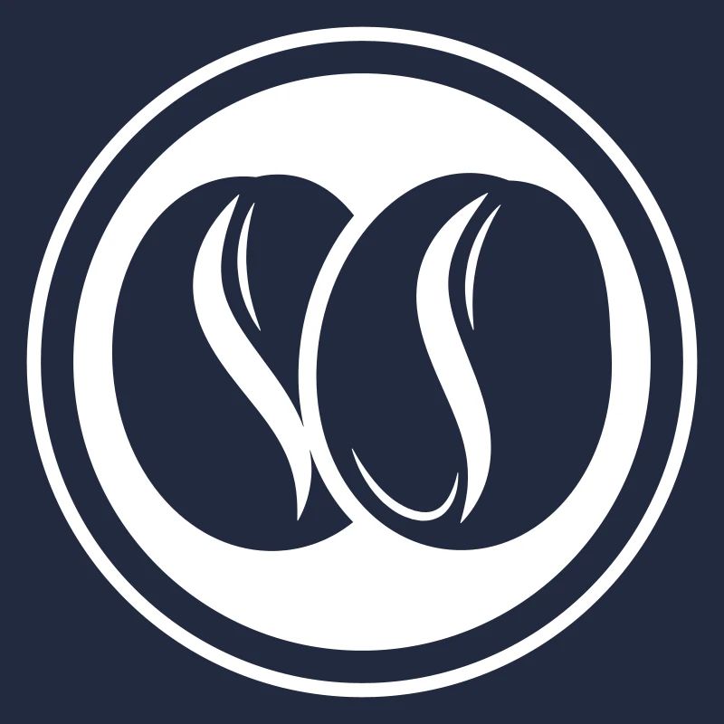 Coffee bean symbol