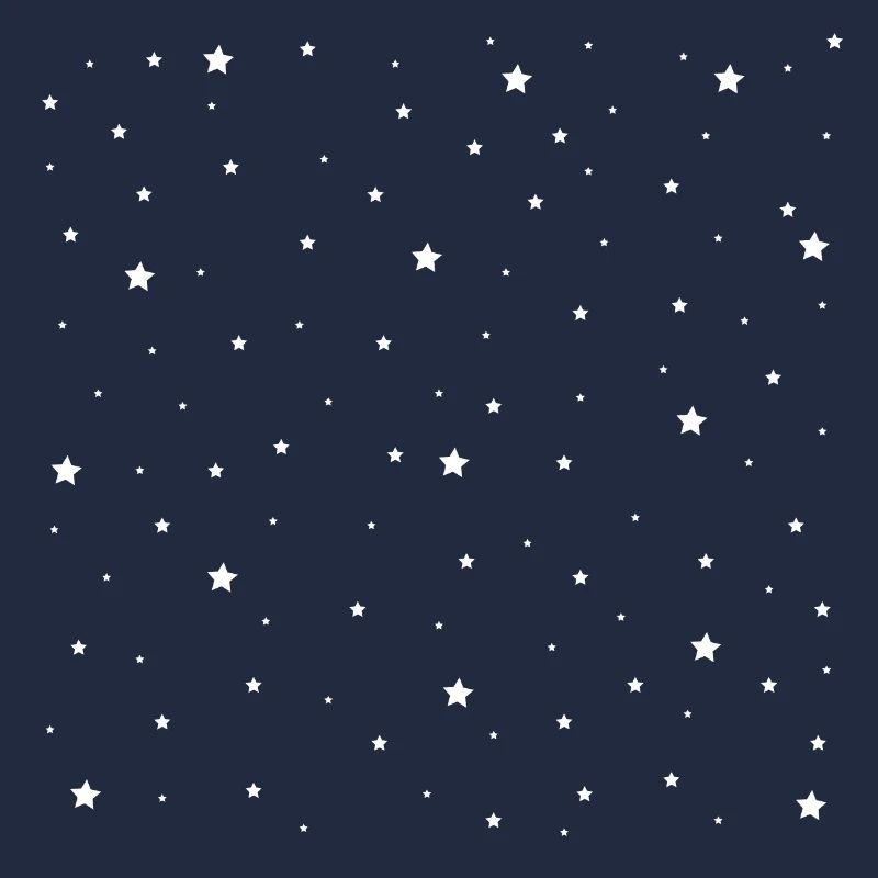 Minuscules étoiles sombres - étoiles blanches