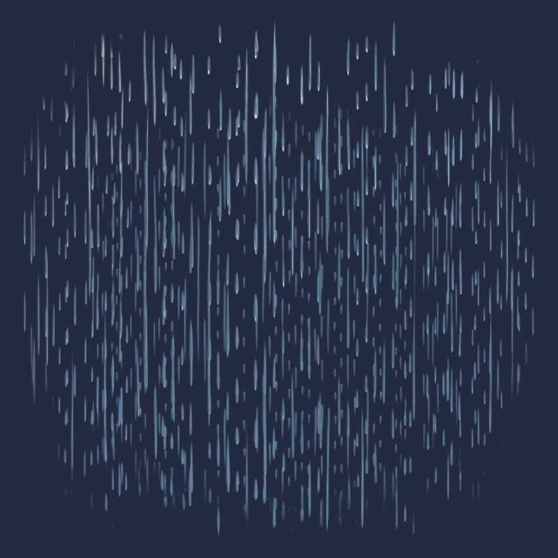 Rain Drops Pattern