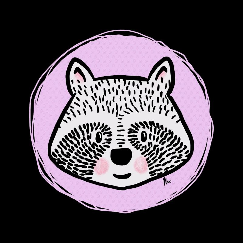 Süßer Waschbär - Portrait