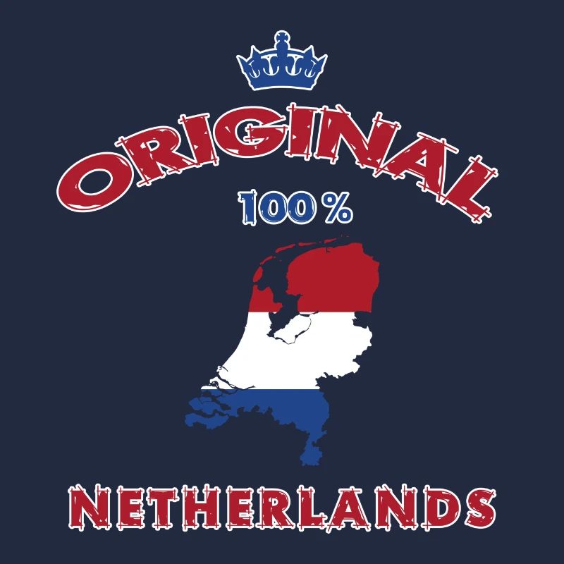 Design original 100 % drapeau des Pays-Bas