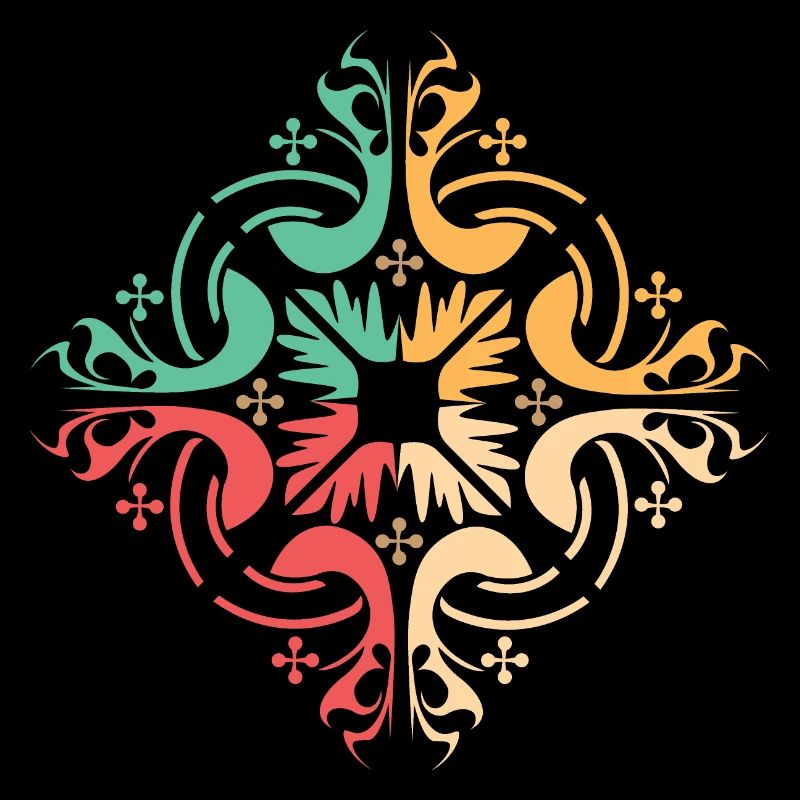 Muster Lissabon Symbol Illustration Farben Grafik