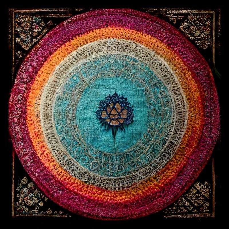 Boho Mandala Abstract