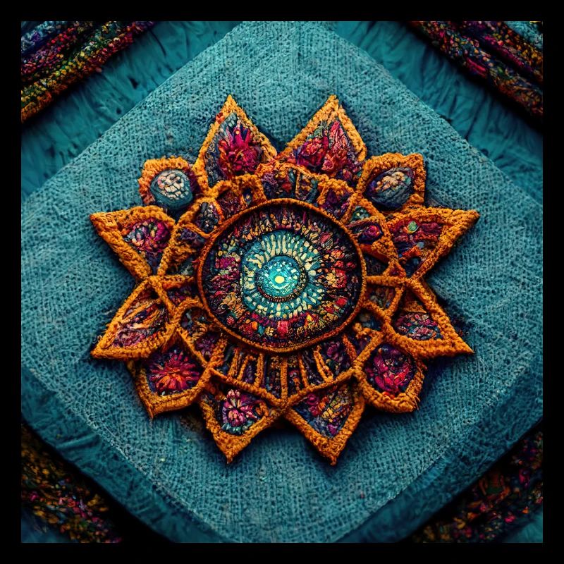 Boho Mandala Abstract