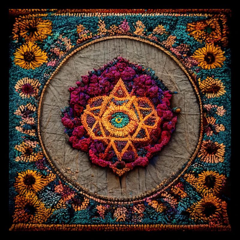 Boho Mandala Abstract