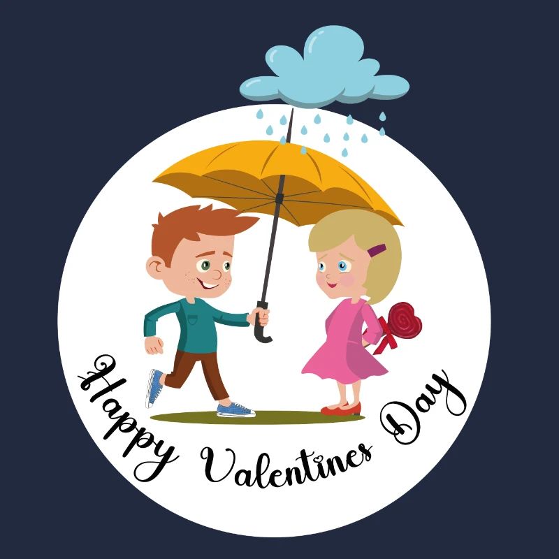 Mädchen Junge romantisch