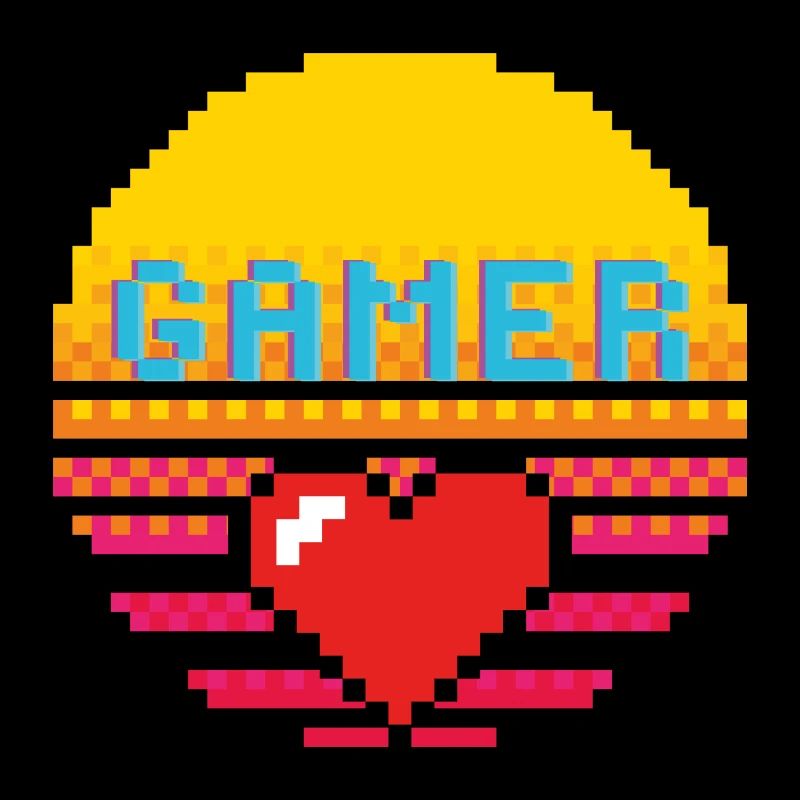 Gambler Retro Sunset