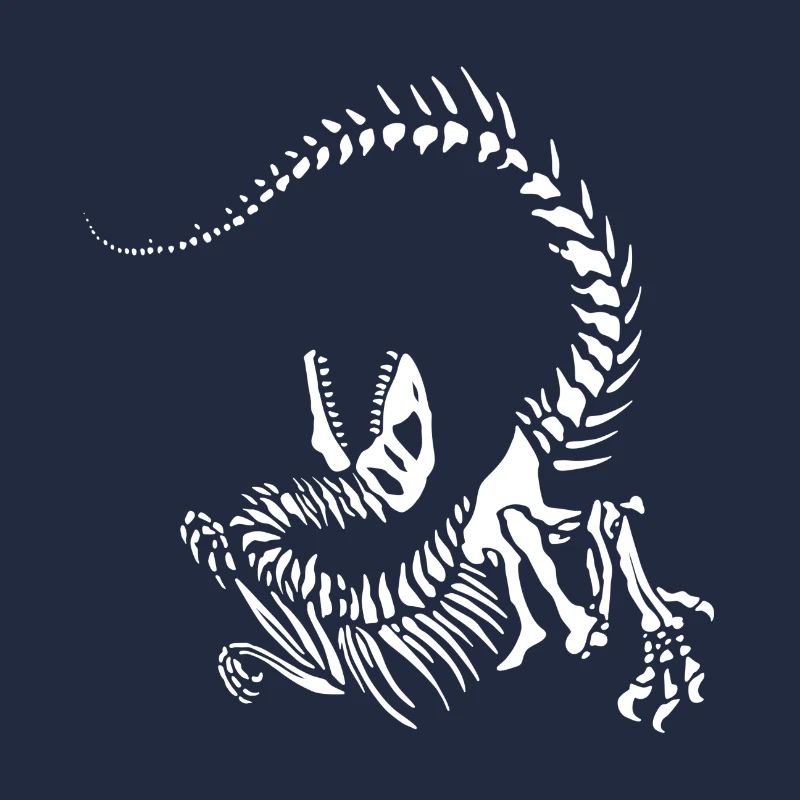 Raptor skeleton