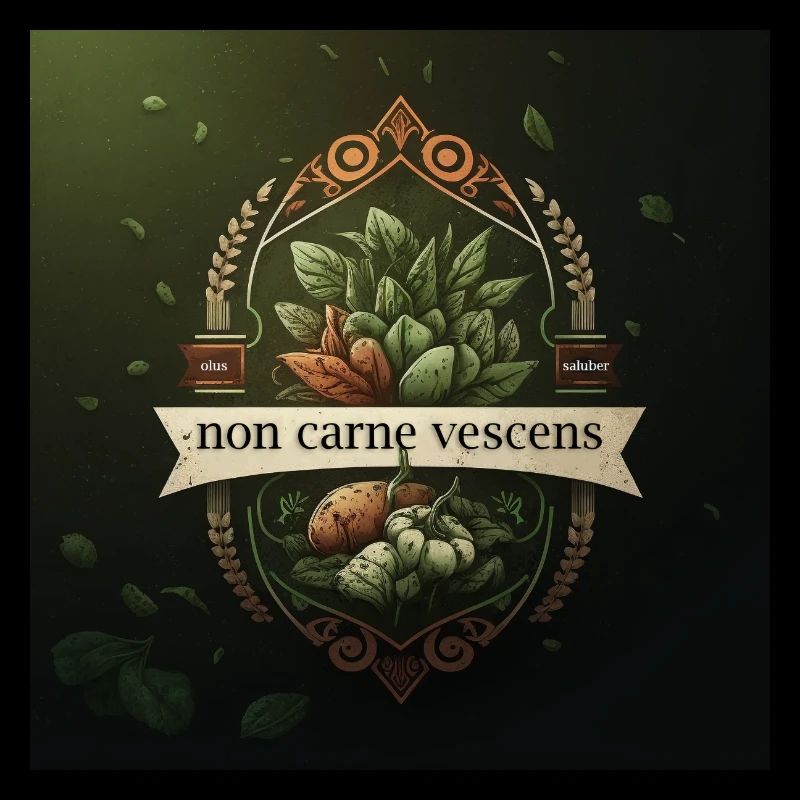 non carne vescens - (Vegetarian)