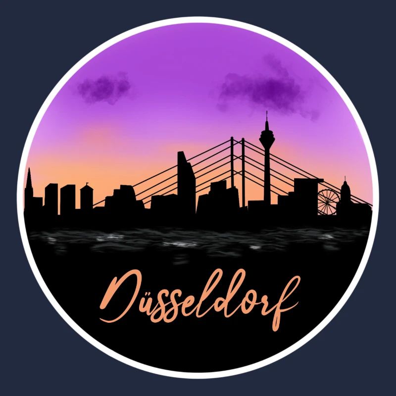 Dusseldorf Fine Skyline
