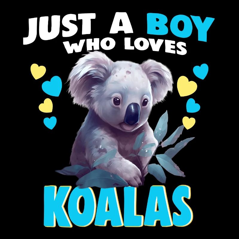 Juste un garçon qui aime les koalas