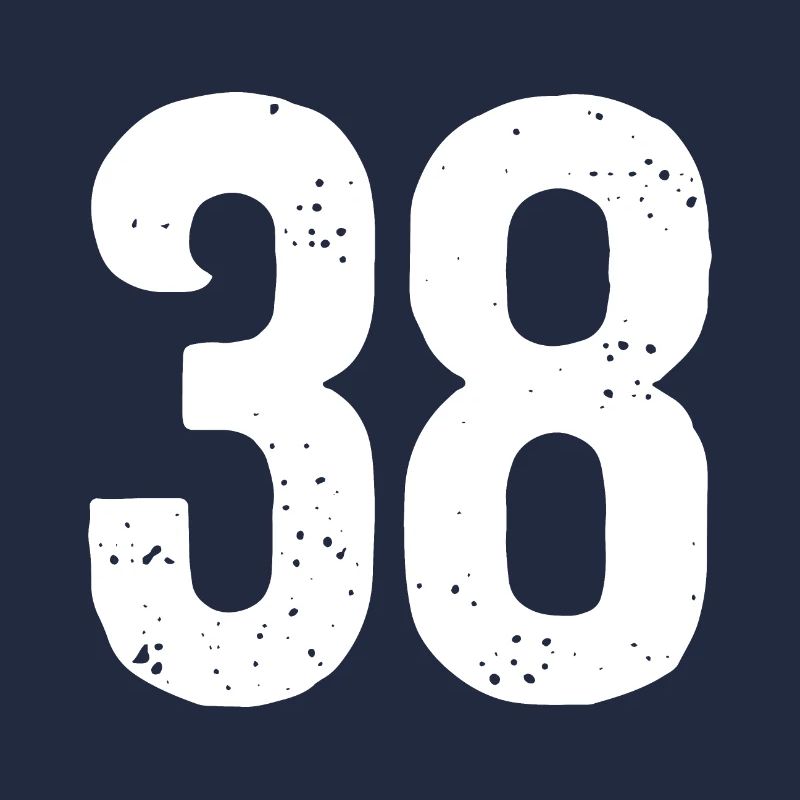 38 Numéros Blanc