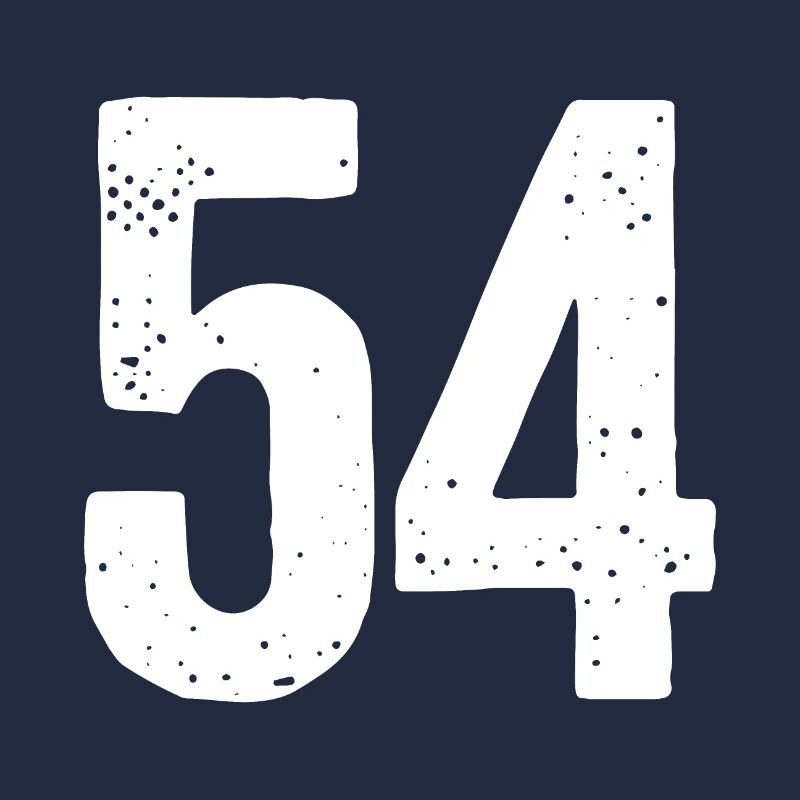 54 Numéros Blanc