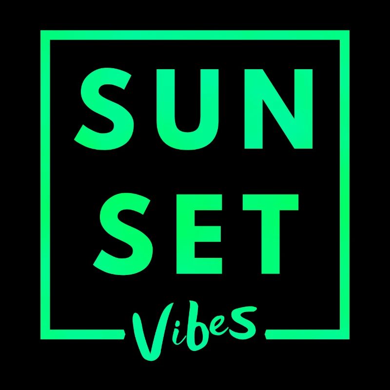 Vibrations du coucher du soleil