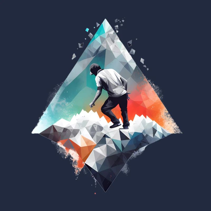 Avventurieri sulla catena montuosa geometrica