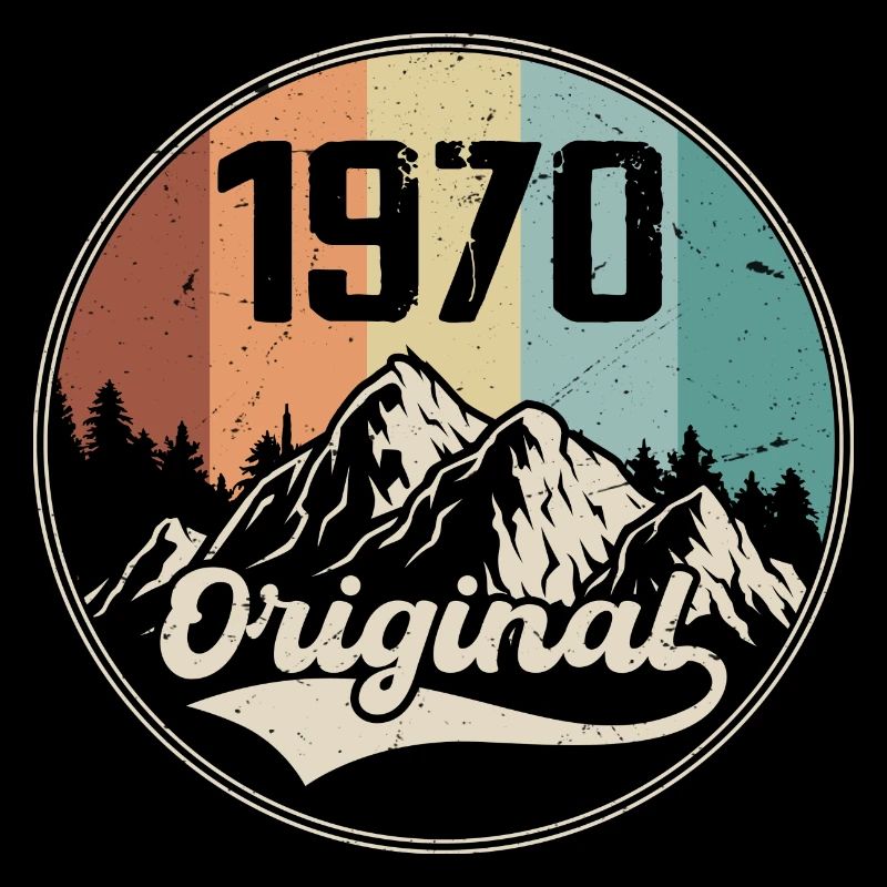Original 1970 Cadeau D'anniversaire - 1970