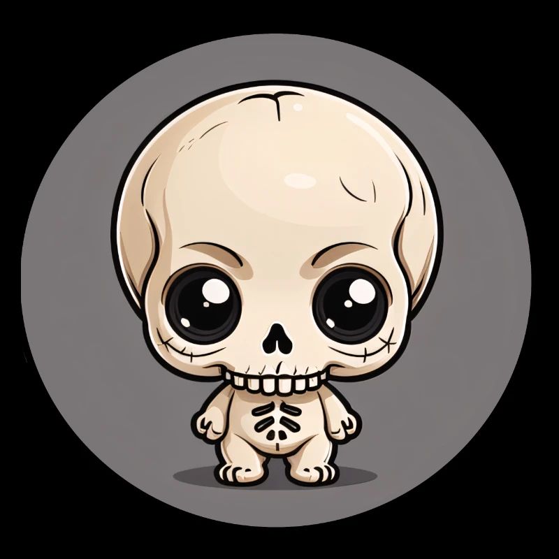 Halloween - Petit squelette mignon