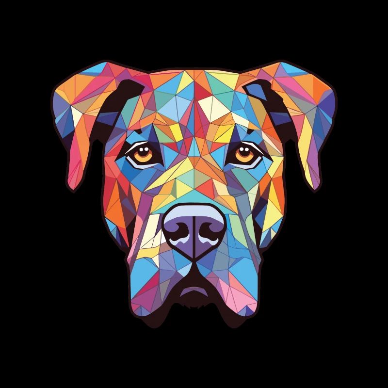 Bully Kutta chien race aquarelle Illustration