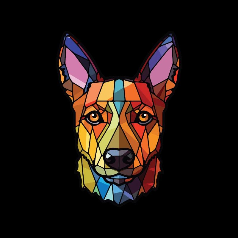 Lancashire Heeler Ormskirk Terrier chien aquarelle
