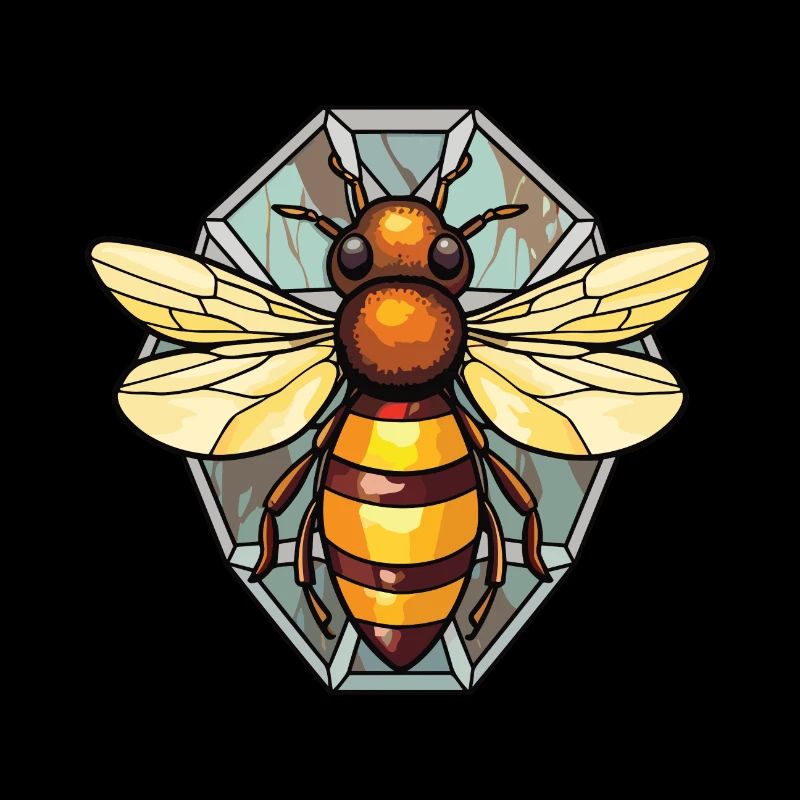 Abeille Aquarelle Colorée Animal Illustration D’animaux De Compagnie