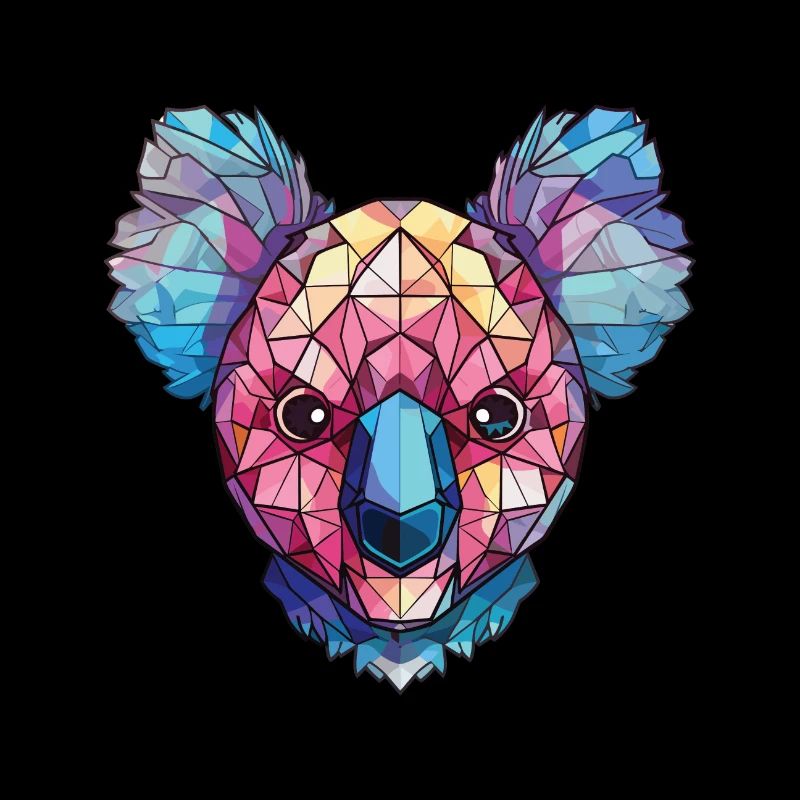 Koala buntes Aquarell Tier Haustier Illustration