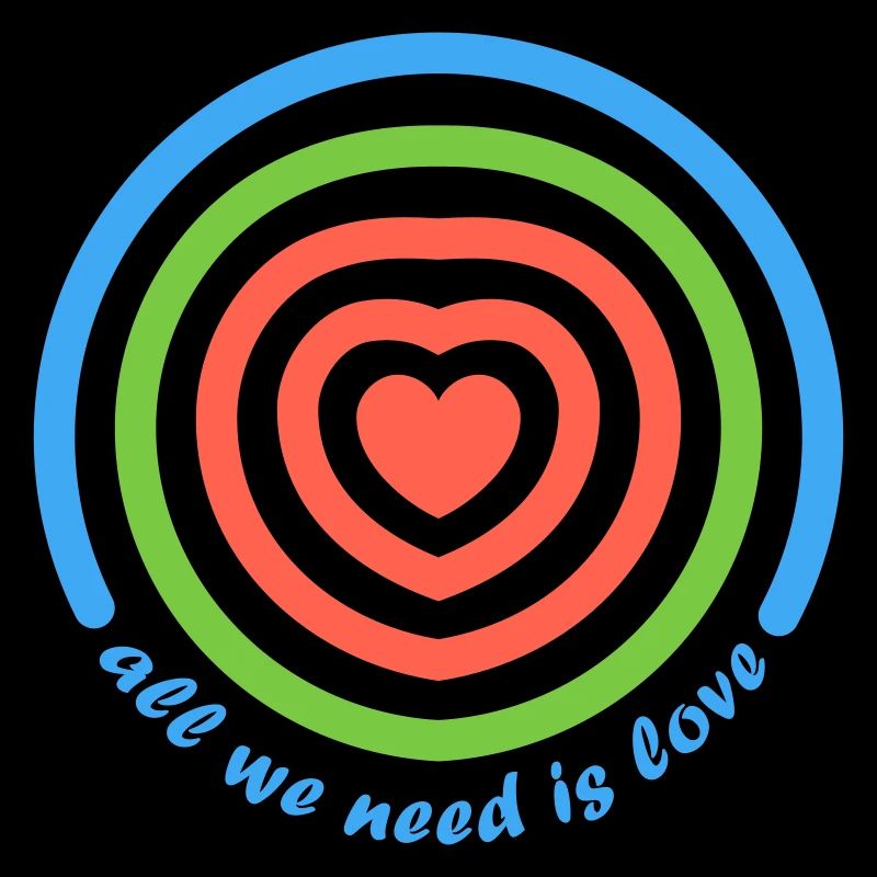 all we need is love, Herz