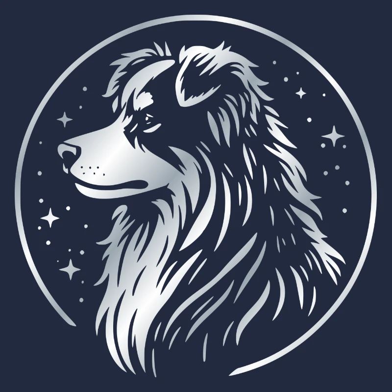 Traumhund Aussie silber