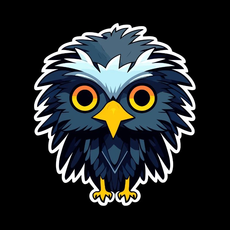 Dessin d’oiseau aigle