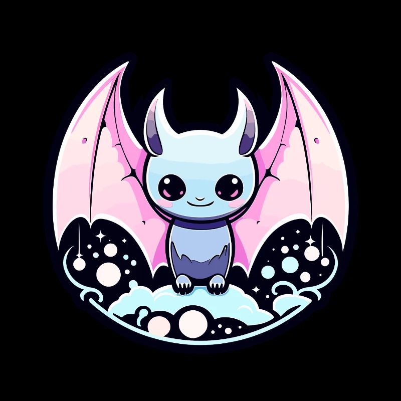 Fledermaus Illustration