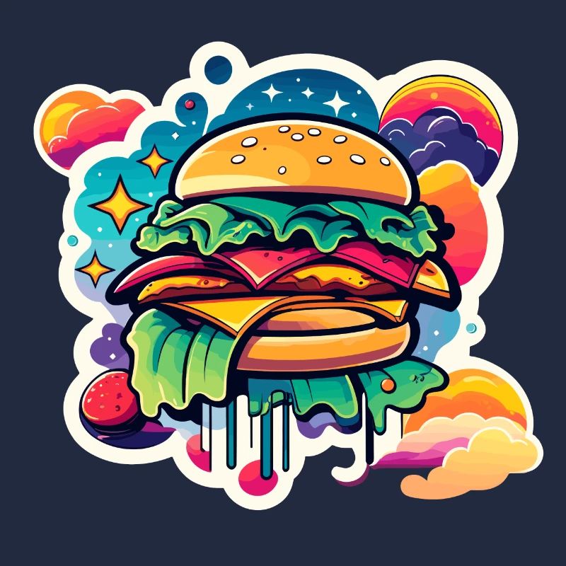 Burger Illustration