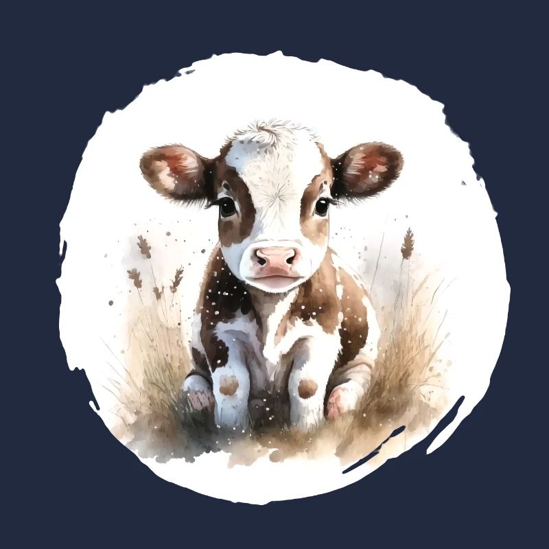 Kälbchen Aquarell