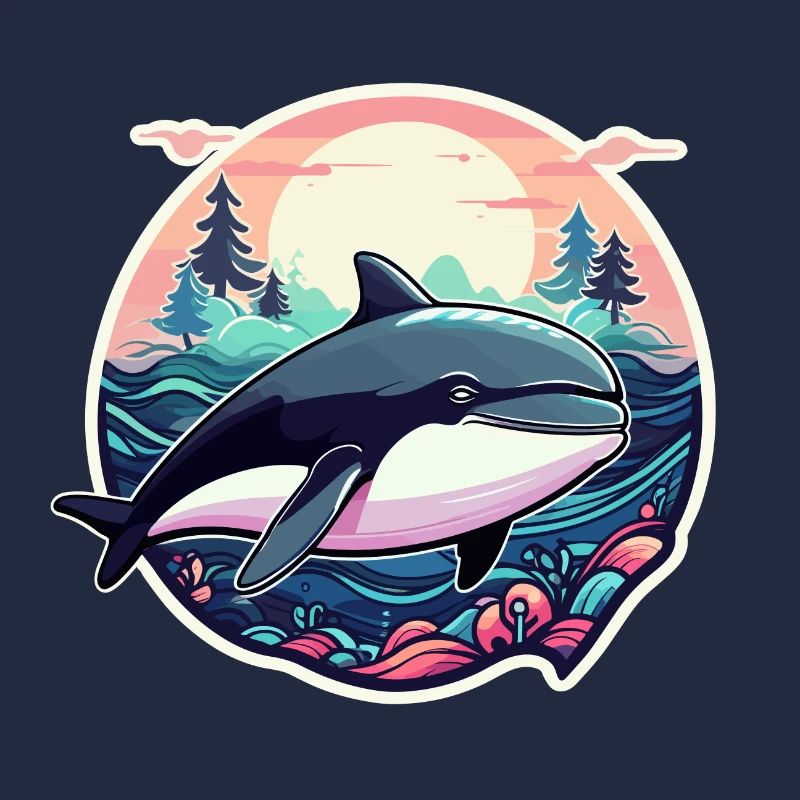 Illustration de baleine